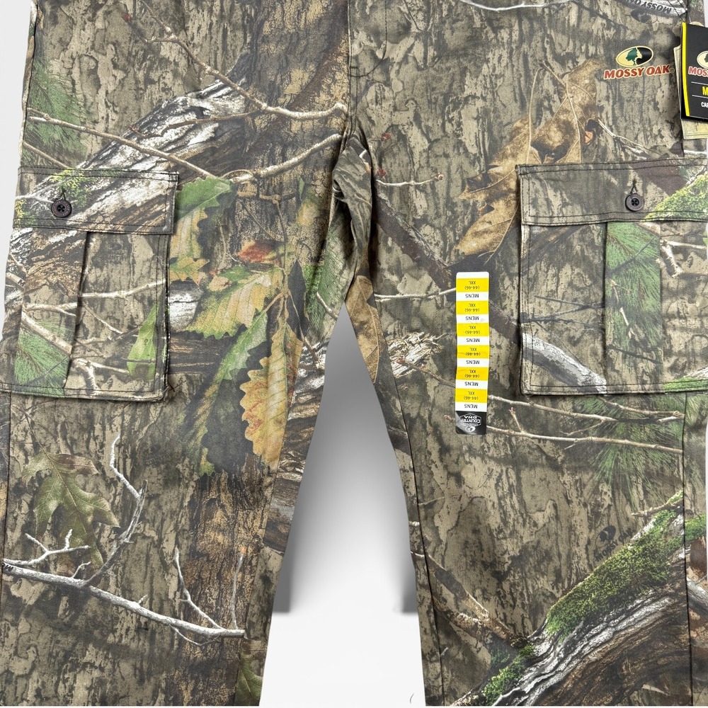 MOSSY OAK Cargo Pants Mens XXL Camo Country DNA Hunting Outdoor NWT - Picture 6 of 15